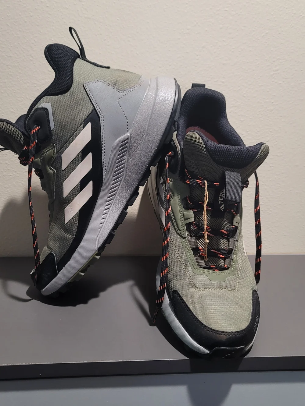 Adidas Terrex Olive Green Hiking Sneakers